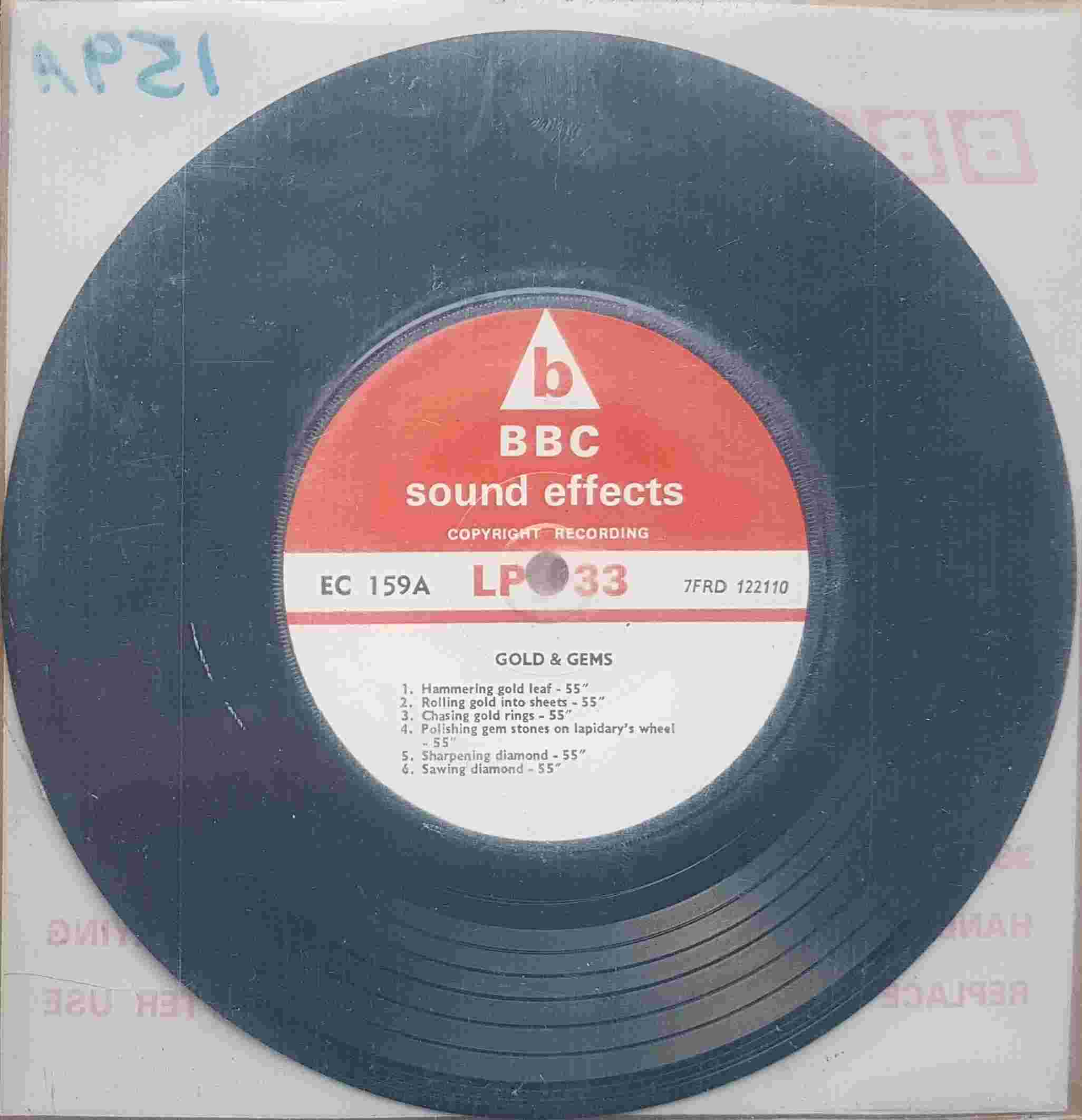 Picture of EC 159A Gold & gems by artist Not registered from the BBC records and Tapes library